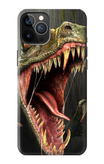 S0923 Dinosaur T-Rex Etui Coque Housse pour iPhone 12, iPhone 12 Pro